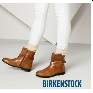 Birkenstock Brown collins Moto Boots / booties  Size US 5